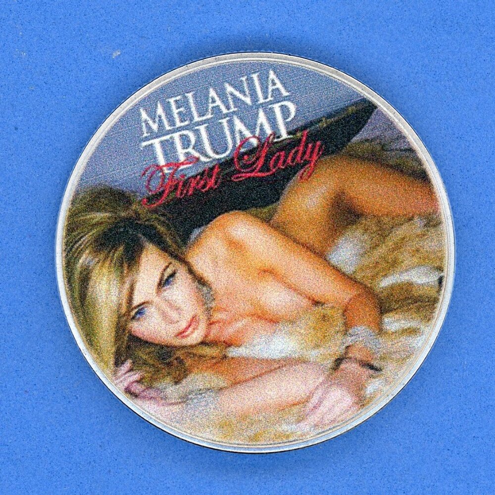Melania Trump First Lady Collectible Coin Proof like